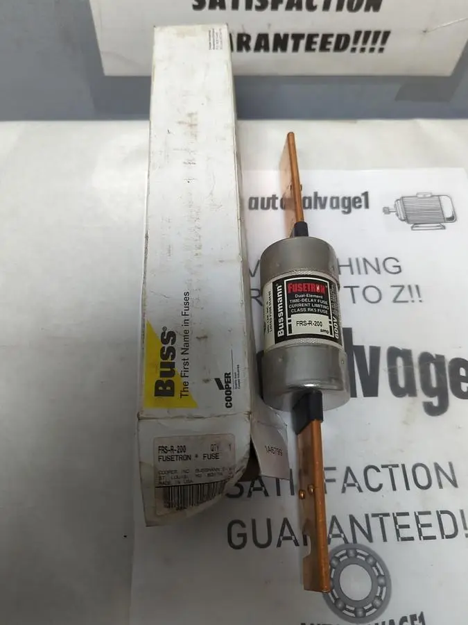 New | in-Stock COOPER BUSSMANN FRS-R-200 Miscellaneous Equipment (Electrical & Power) | Surplus Asset Holdings #1201860