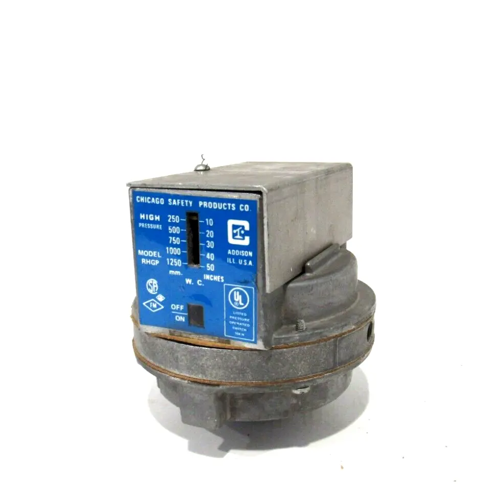NEW CHICAGO SAFETY PRODUCTS RHGP PRESSURE SWITCH