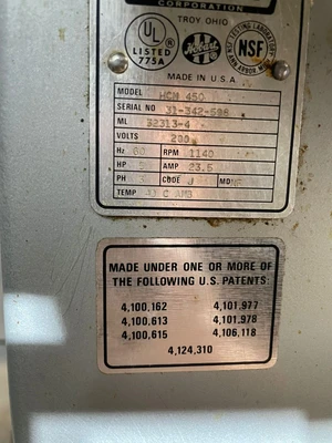 USED Hobart HCM450