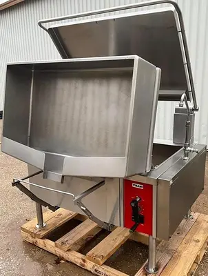 Vulcan 40 gallon electric tilt skillet