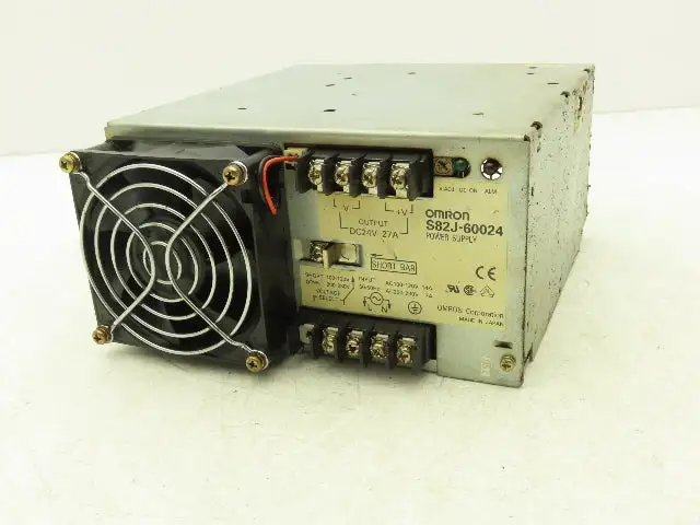 Omron S82J-60024 AC-DC Converter Power Supply In 230V Out 24V 27A