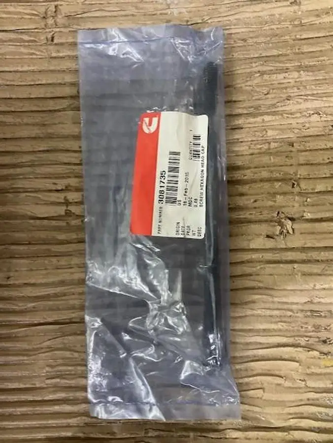 Cummins Hexagon Head Cap Screws PN 3081735