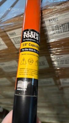 $11,385 Value on this pallet based on Amazon Prices. Amazon has them for $116.00 each. Pallet of 99 New Klein Hickey Rebar Hickey Tools model # 64310