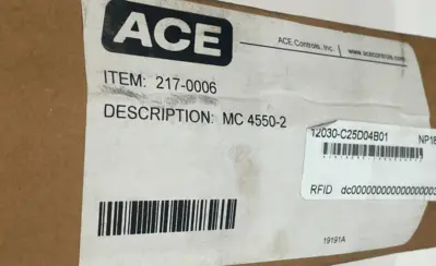 NEW ACE CONTROLS MC 455-02 HYHYDRAULIC SHOCK ABSORBER MC45502