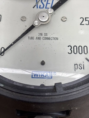 USED WIKA 316 SS
