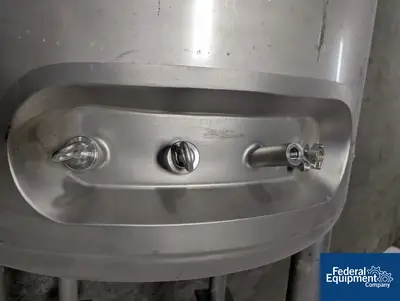 USED Precision 1,000 Liter Precision Stainless Reactor, 316L S/S, 51.5/160#