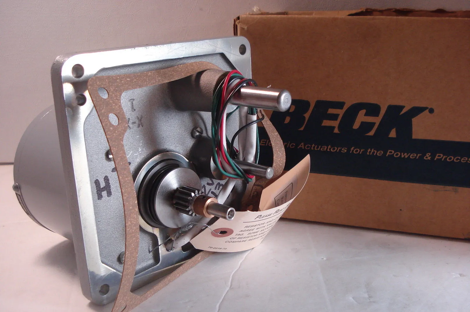 NEW BECK 20-2701-20 ACTUATOR