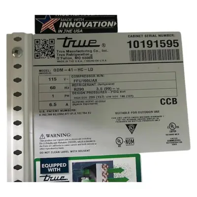 USED TRUE GDM-41-HC-LD
