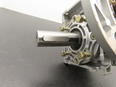 Jiangyin Guoliang NMRV040 Worm Gearbox 20:1 Reducer 75 RPM Hollow Shaft IEC 71