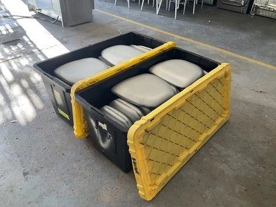 Used 44 PADDED SEAT CUSHIONS Party/Banquet Supplies Michigan US | Miedema Asset Management Group #1761437