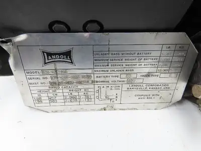 Advanced Motors & Drives FL7-4001 Landoll DC Direct Drive Motor 48V B30/42E180D