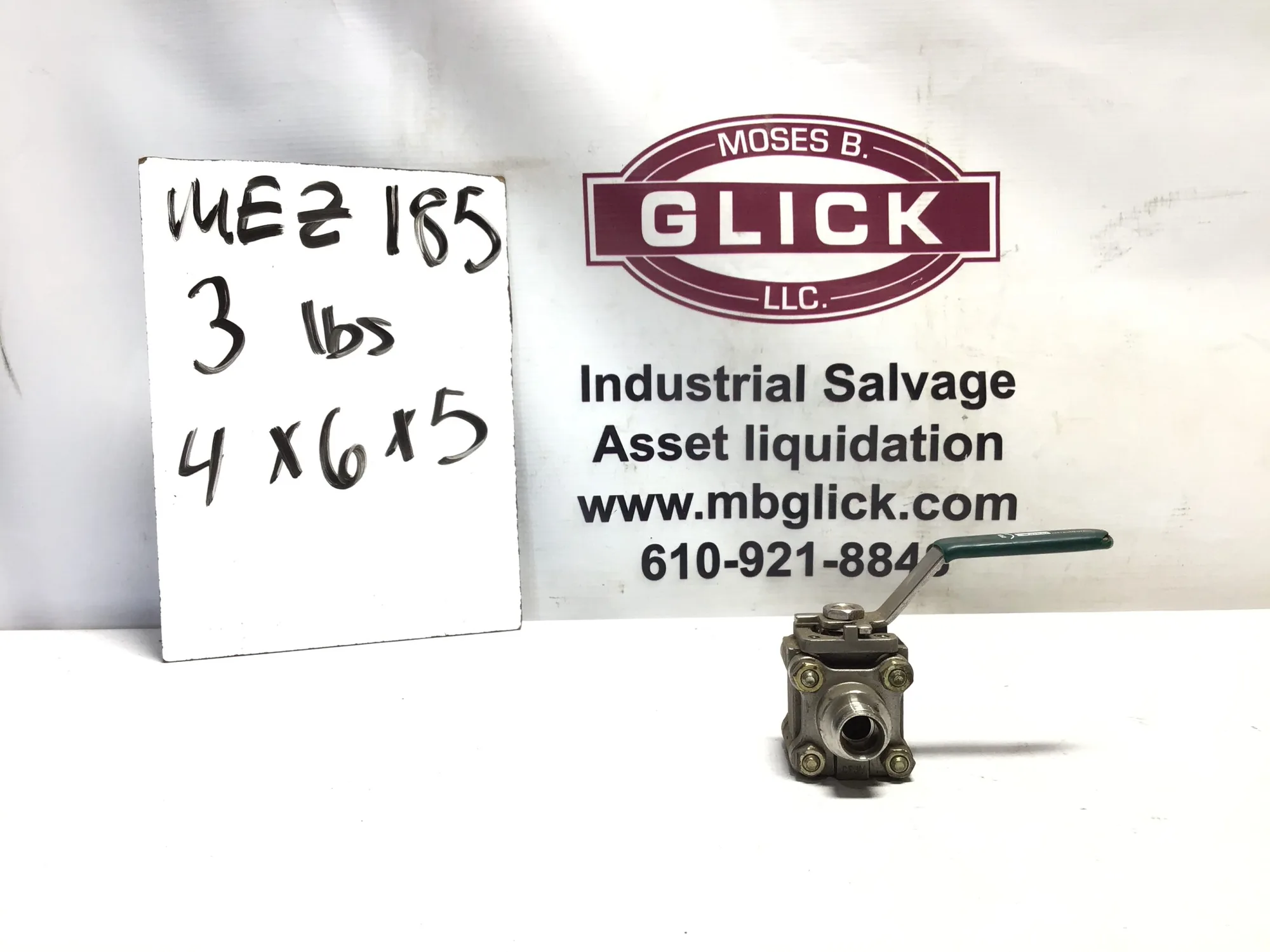 Parker Ball Valve SW68L-RT-V-SS 1/2″ 2500 CWP