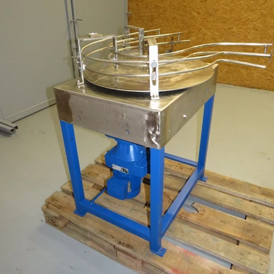_UNKNOWN_ Ø 600 mm Accumulating Table | Perry Equipment (4)