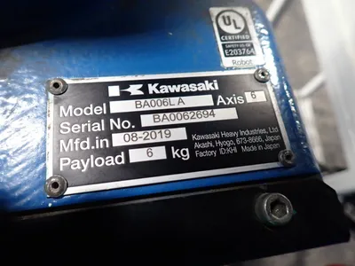 Used KAWASAKI HEAVY INDUSTRIES BA006LA Robots Ohio US | HGR 24 #762545
