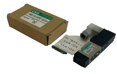 NEW CKD 4KB119-00-L-DC24V SOLENOID VALVE 4KB119-L 4KB11900LDC24V
