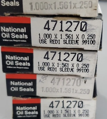 *NEW IN BOX* HUGE LOT! Federal Mogul National Oil Seals 204505 340724 471270
