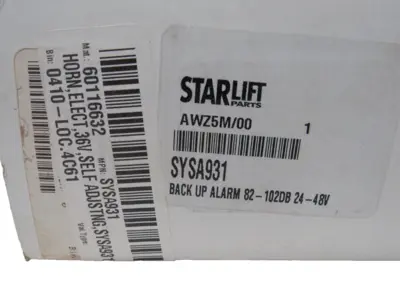 NEW SUPERIOR SIGNALS STA32264AEW BACK UP ALARM