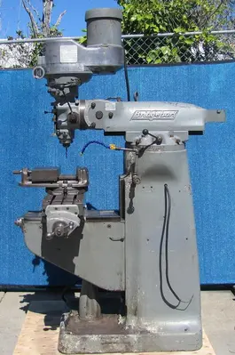 Bridgeport 1.5 HP J Head Vertical Mill Milling Machine Variable Speed 460V 3 Ph