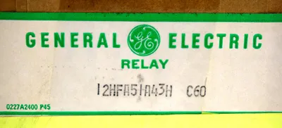 NEW GENERAL ELECTRIC 12HFA51A43H C60 RELAY