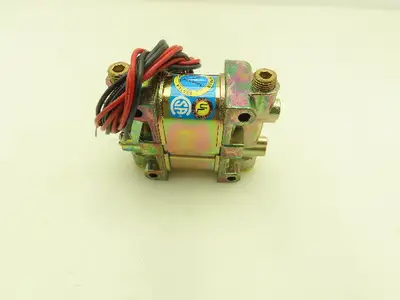 Honeywell Skinner V933DEP2075 Solenoid Valve 4-Way NC 120V 75 PSI 1/4" NPT