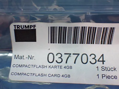 Used TRUMPF 0377034 Memory Ohio US | HGR 24 #1134673