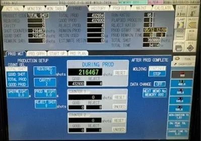 2009 TOSHIBA EC310NIIV30-8Y Injection Molding Horizontal/Vertical | Machinery Network (3)