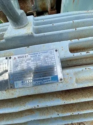 Wheatley Triplex Pump W/150 HP Electric Motor SN: SN:H5079