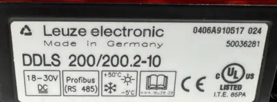 NEW LEUZE ELECTRONIC DDLS 200/200.2-10 OPTICAL TRANSMITTER 50036281