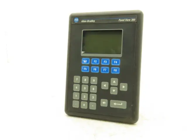 Allen-Bradley 2711-K3A2L1 Panel View 300 3" Display 24VDC .25A FRN 4.46 Ser. B