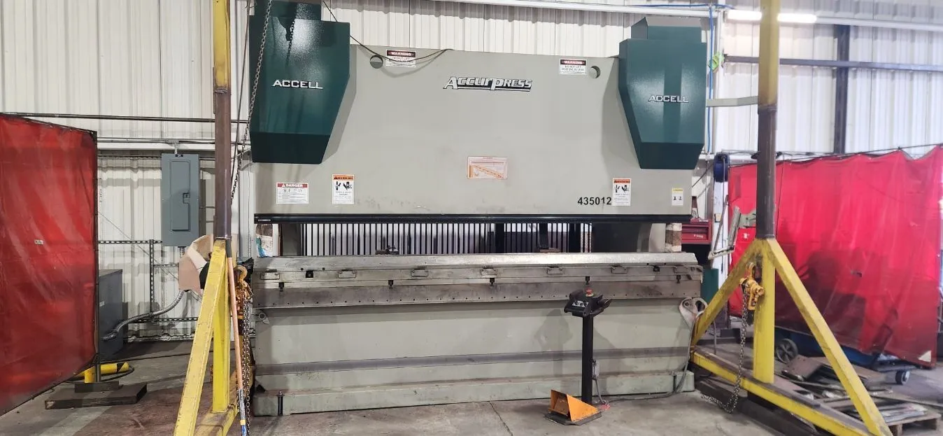 2015 ACCURPRESS EDGE 435012 350 Ton x 12' CNC Hydraulic Press Brake (Factory Refurbished in 2024)