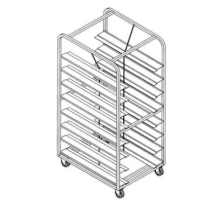 New | in-Stock OVEN RACKS 8254-U Racks/Shelving California US | BakeryEquipment.com #1555412