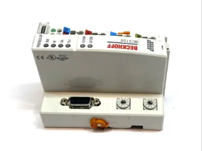 USED BECKHOFF PROFIBUS BUS TERMINAL CONTROLLER PLC FOR BUS TERMINALS 24V DC