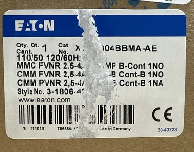 NEW Eaton XTSC004BBMA-AE