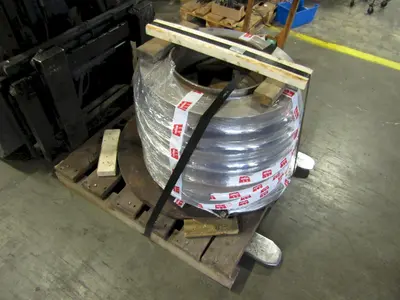 400 TON RODGERS MODEL #1F400 HYDRAULIC INCLINED FRAME HORIZONTAL WHEEL PRESS