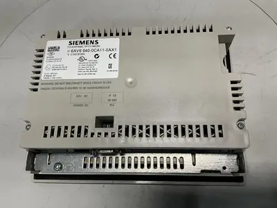 USED SIEMENS 6AV6 640-0CA11-0AX1