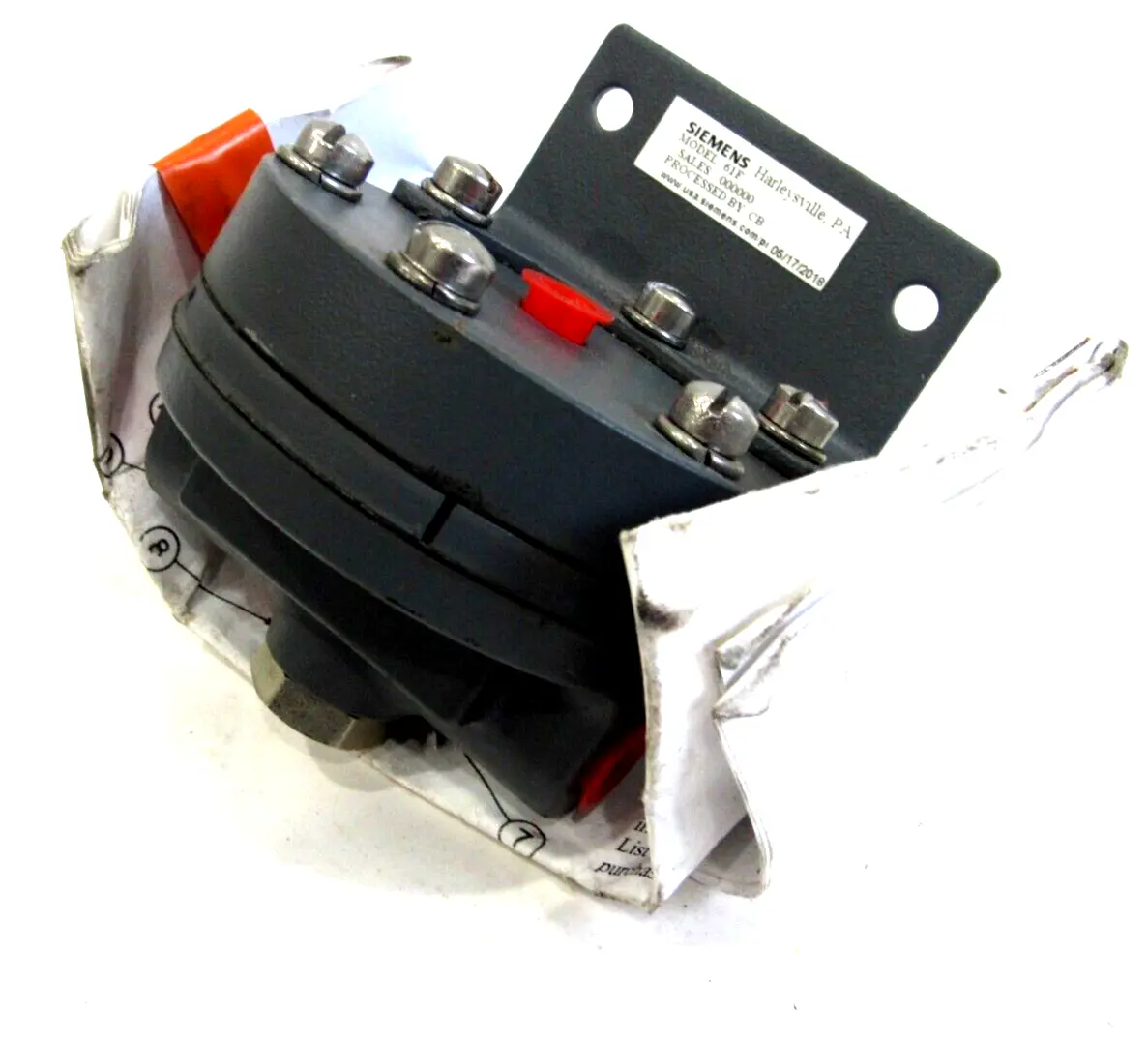NEW SIEMENS 61F BOOSTER RELAY