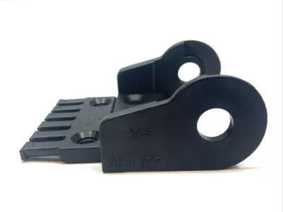 USED IGUS CABLE CARRIER MOUNTING BRACKET W/ TIEWRAP PLATE LOT OF 3