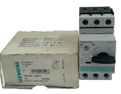 NEW SIEMENS 3RV1021-1AA10 CIRCUIT BREAKER 3RV10211AA10
