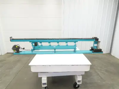 Parts Feeder Linear Conveyor Vibration Magnetic 45" Base 86" Frame 120V Coil