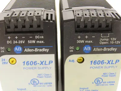 Allen Bradley 1606-XLP30B Power Supply 24VDC 30/50W 120V Lot of 5
