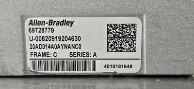 Allen Bradley 20AD014A0AYNANC0 Powerflex 70 AC Drive (BIN741)