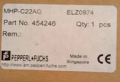 New | in-Stock PEPPERL FUCHS 454246 Sensors | Surplus Asset Holdings #1206441