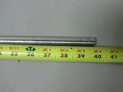 Stainless Steel Mixing Rod / Impeller Shaft, 40" L x 11/16" D