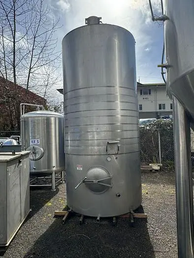 Used SANTA ROSA STAINLESS 2520 GAL Stainless Steel Tanks Oregon US | Ager Tank & Equipment Co. #1059864