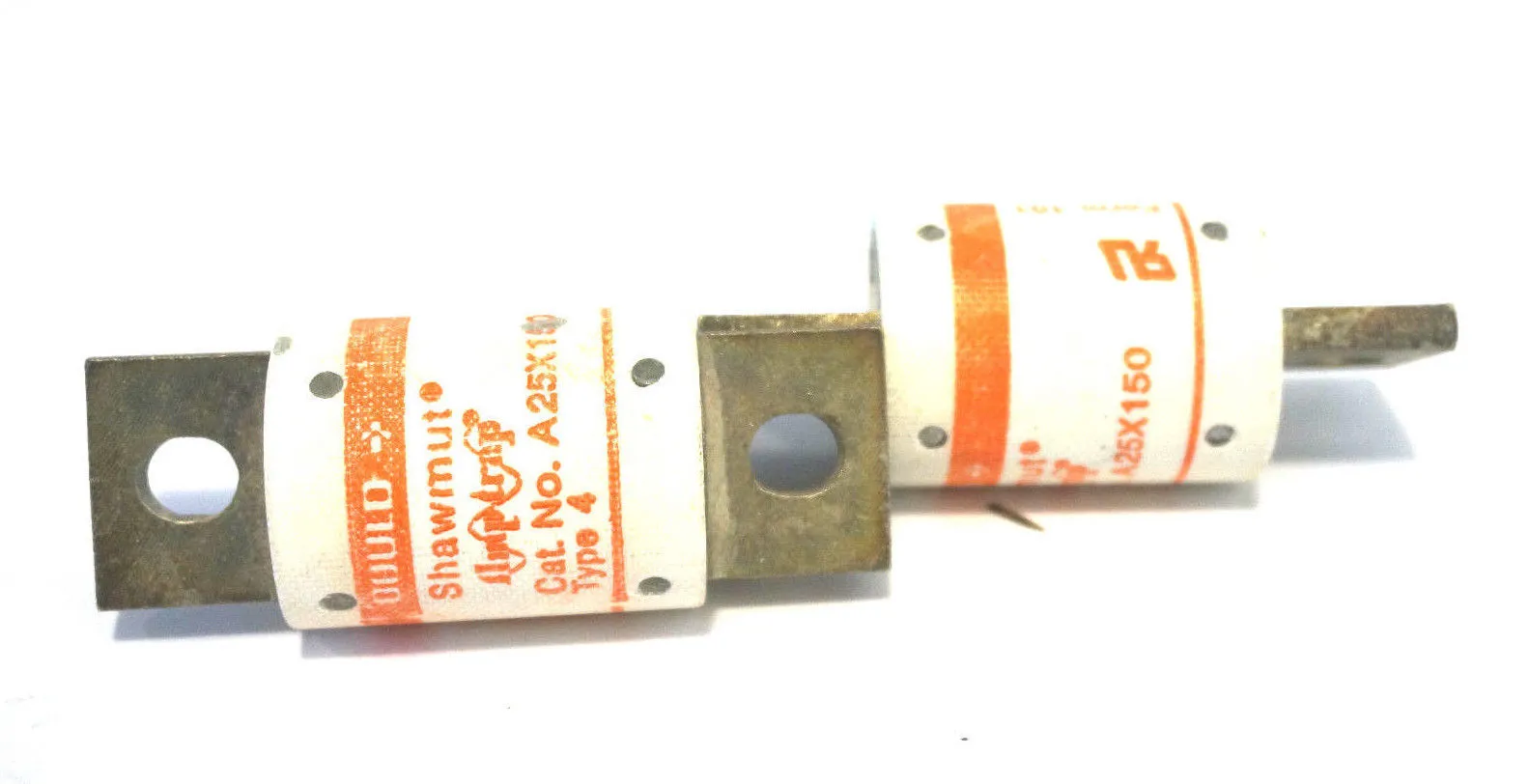 2 NEW AMPTRAP A25X150 FUSES