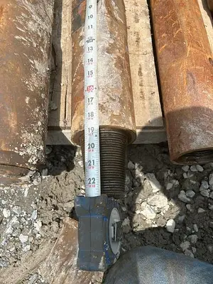 Used AFTERMARKET 18-1/2" CROSSOVER SUB ADAPTER DRILL TOOL JOINT THREADS COUPLER Arbors & Adapters Pennsylvania US | East West Machinery & Drilling #1417418