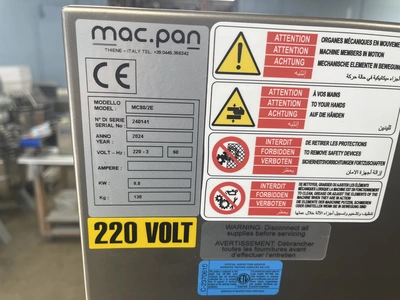 NEW MACPAN MC80/2E