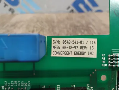 CONVERGENT ENERGY INC. 08-12-97 Electrical/PLC/Automation | ESS Industrial Equipment Sales (4)
