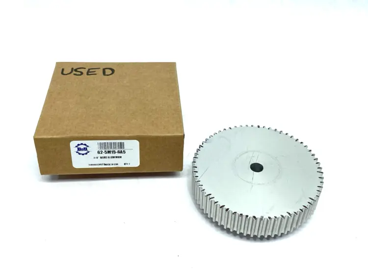 Used B&B Manufacturing Aluminum Timing Pulley 5M Tooth Style 62-Tooth Tooling & Accessories (Other) Michigan US | Maverick Industrial Sales #1401988