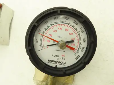 Enerpac LH102 LS102 Load Cell 1 Ton 2000 lb Gauge